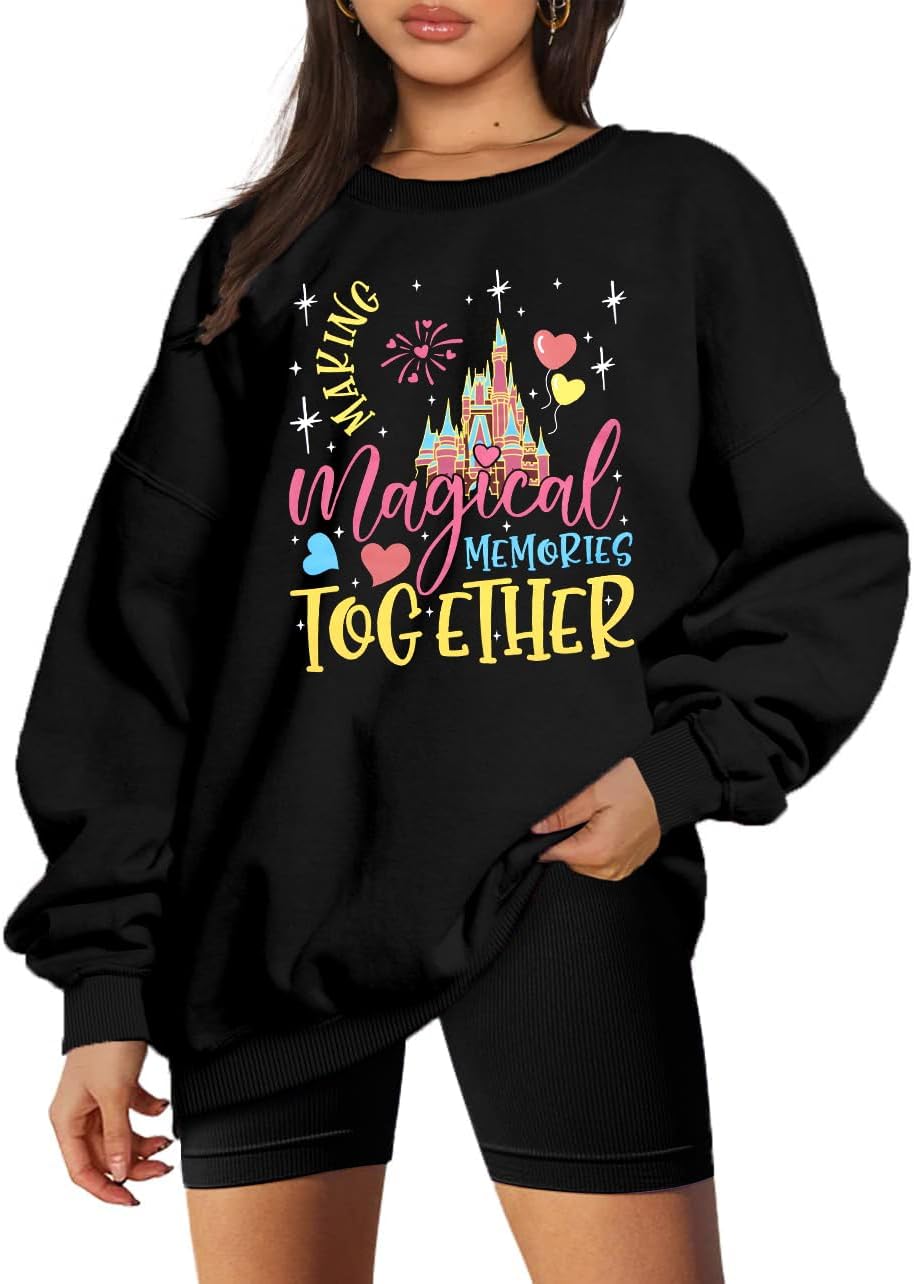 Magical Castle Oversized Sweatshirt