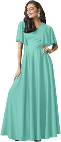 KOH KOH Womens 2025 Long Elegant Bridesmaid Maxi Dress - Flattering 58