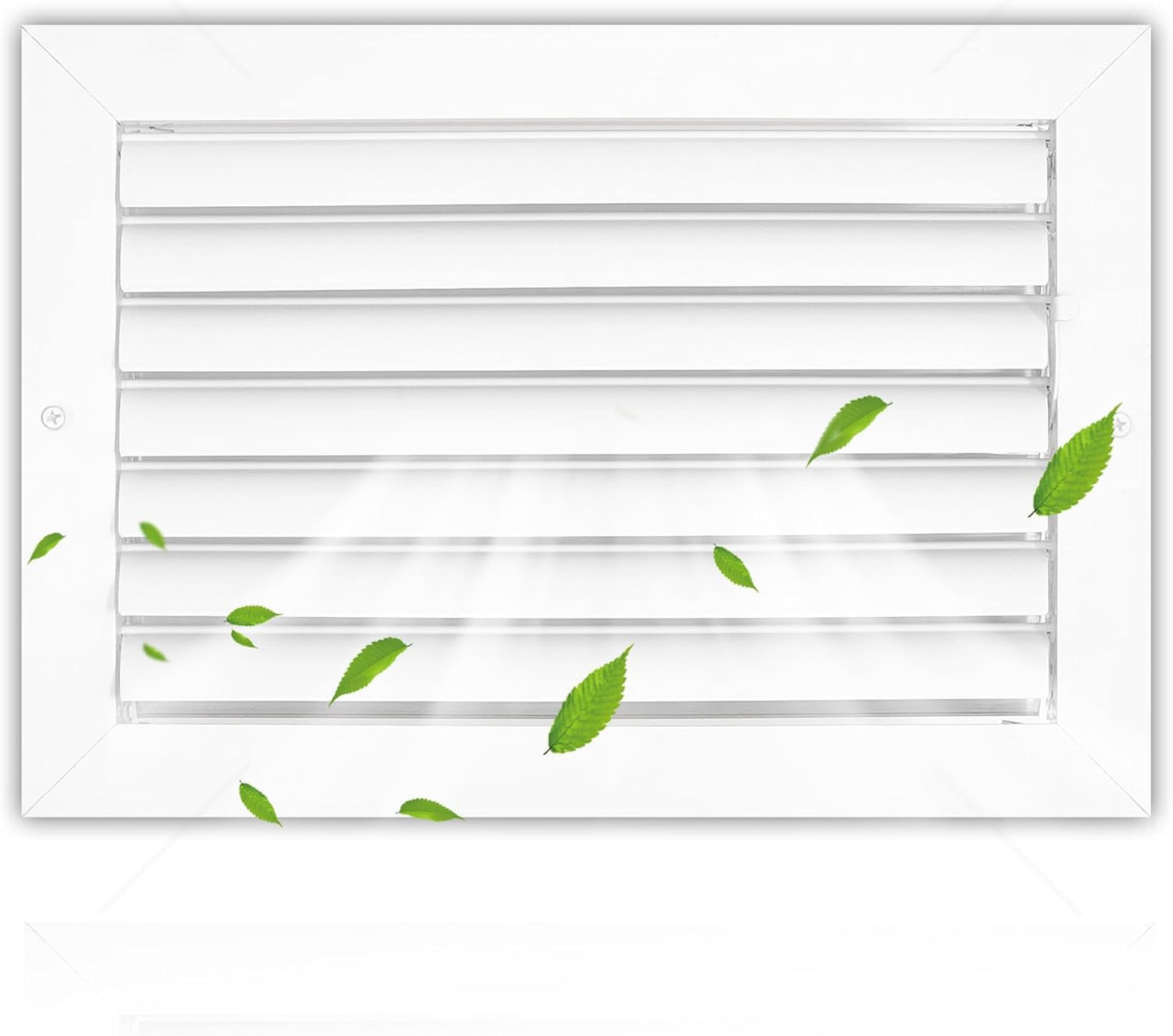 Aluminum 12 x 8 in Adjustable Air Duct Register Vent Cover
