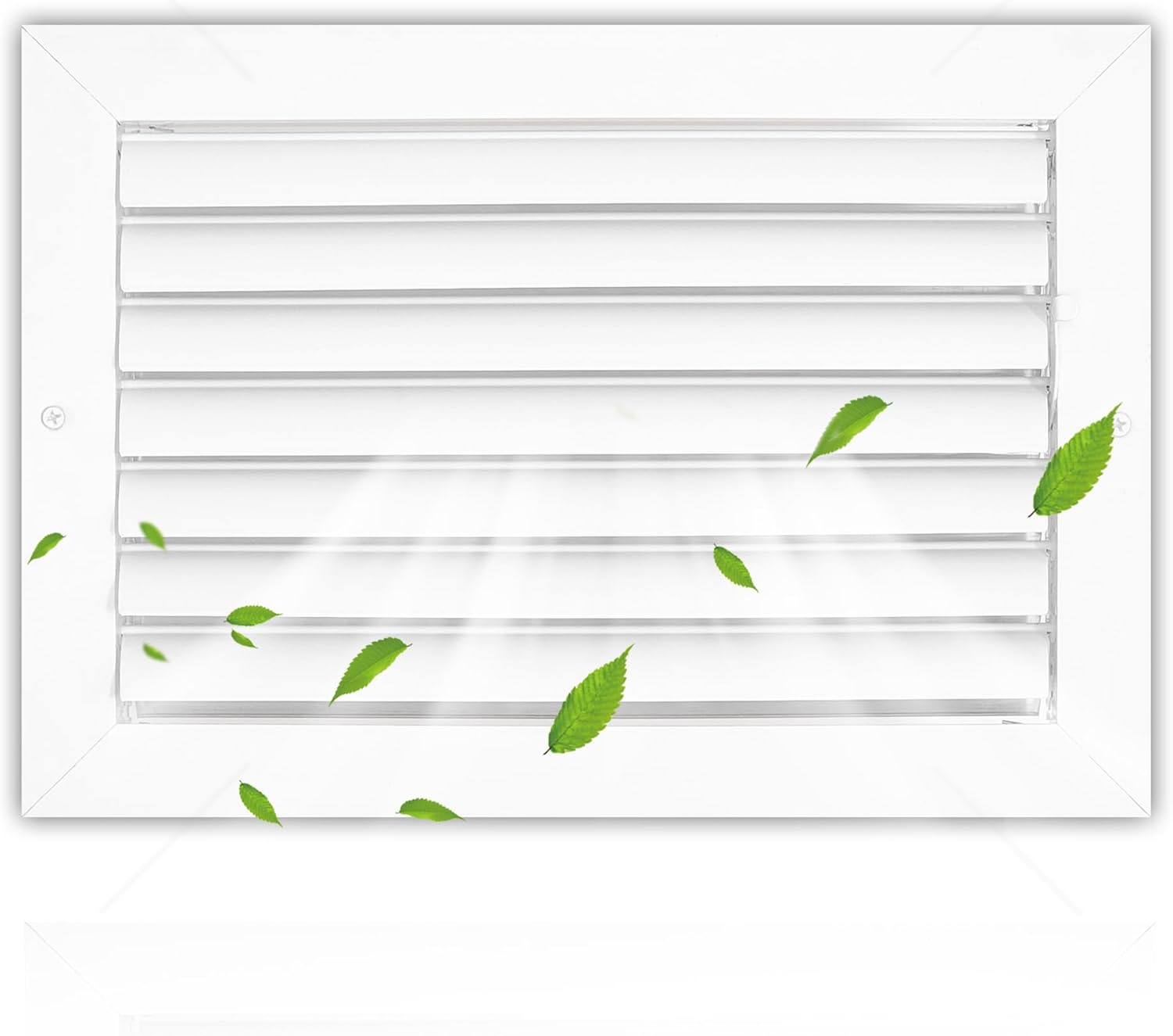 Aluminum 12 x 8 in Adjustable Air Duct Register Vent Cover