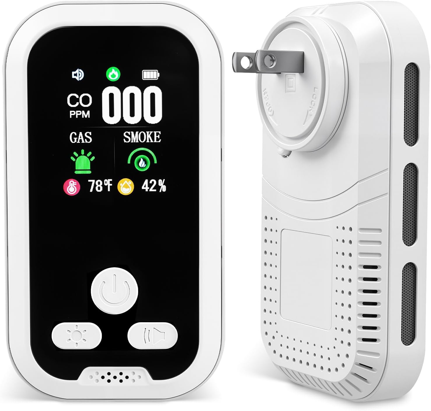 5-in-1 Plug in Gas & Smoke & Carbon Monoxide Detector Review