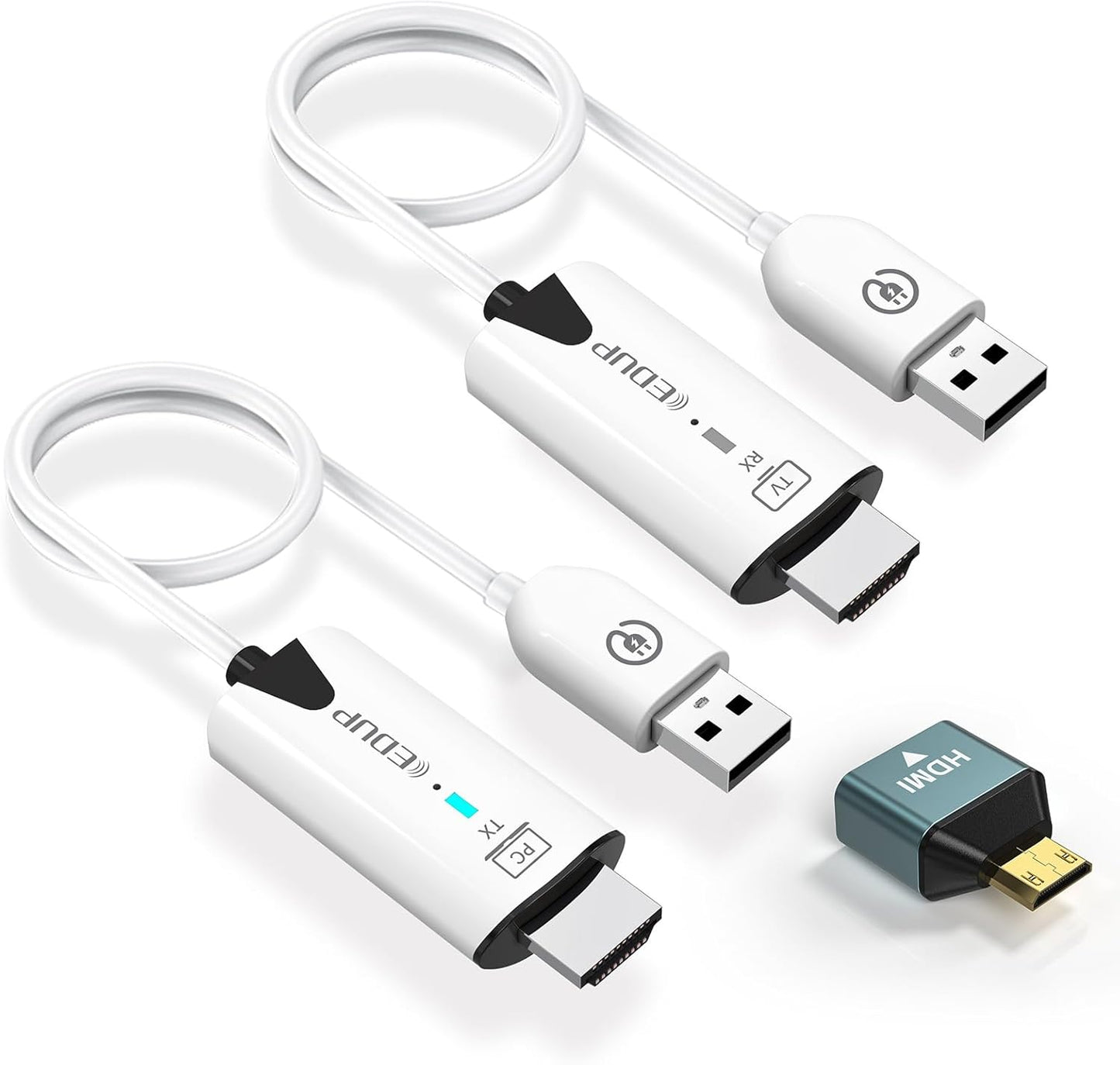 EDUP Wireless HDMI Extender: 1080P Plug&Play 165FT Range