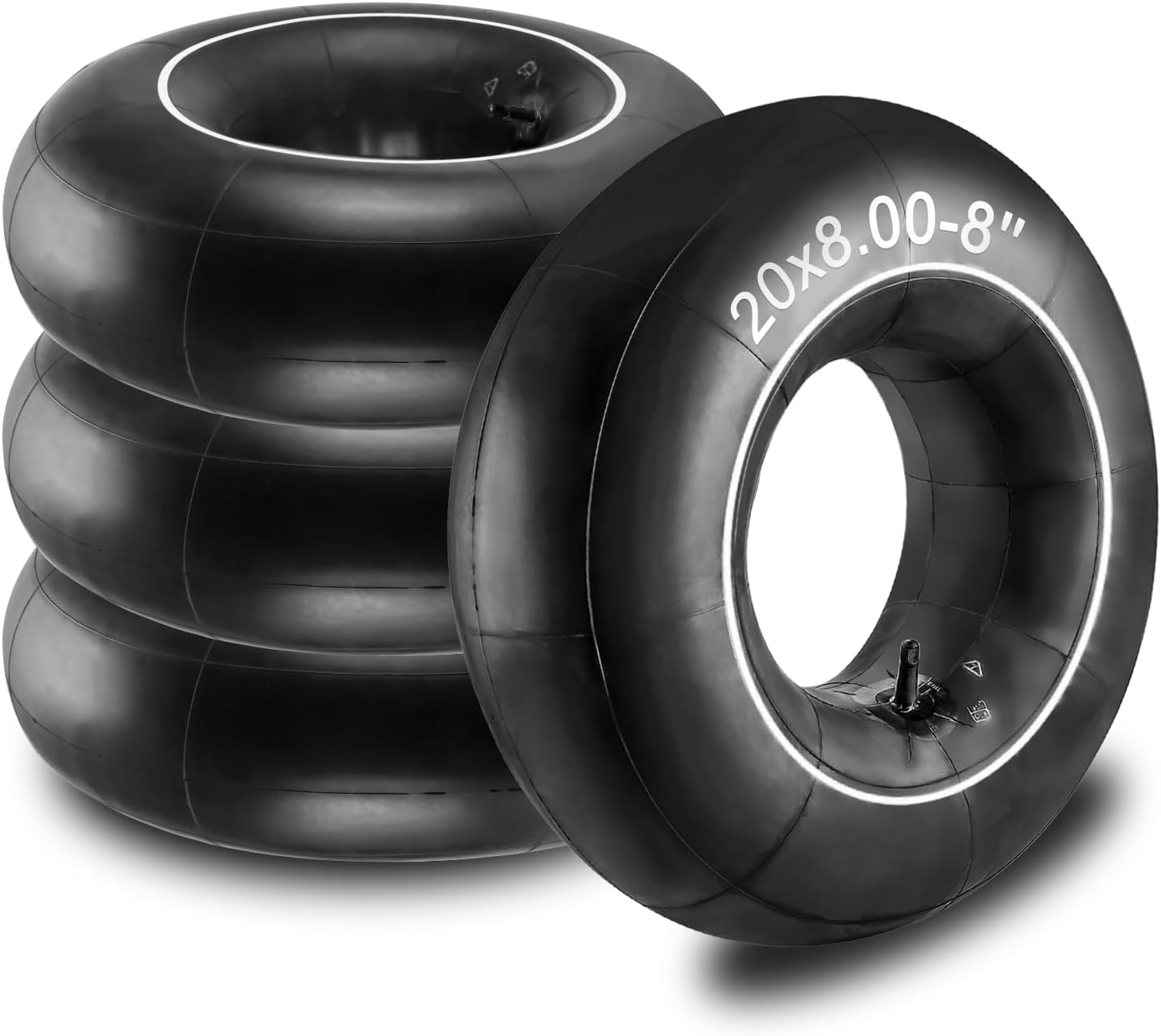 20x8.00-8 Inner Tubes for Heavy Duty Carts and Mowers