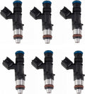 TRQ Fuel Injector Set Compatible with 2006-2010 Ford Explorer - Direct