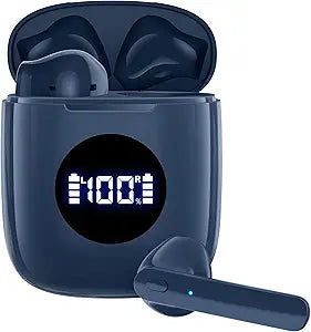 CAPOXO Wireless Earbuds with 60Hrs Battery Life & Deep Bass