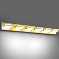 Modern LED Bathroom Wall Light 6-Light Vanity - Bright 6000K