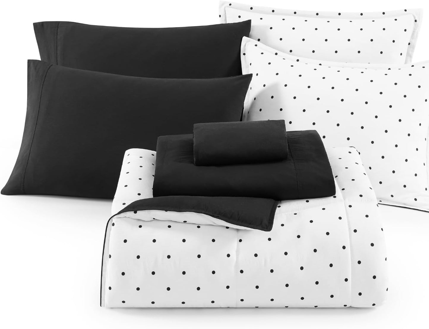 Casa Platino Queen Bed in a Bag Set - Soft Microfiber Comfort