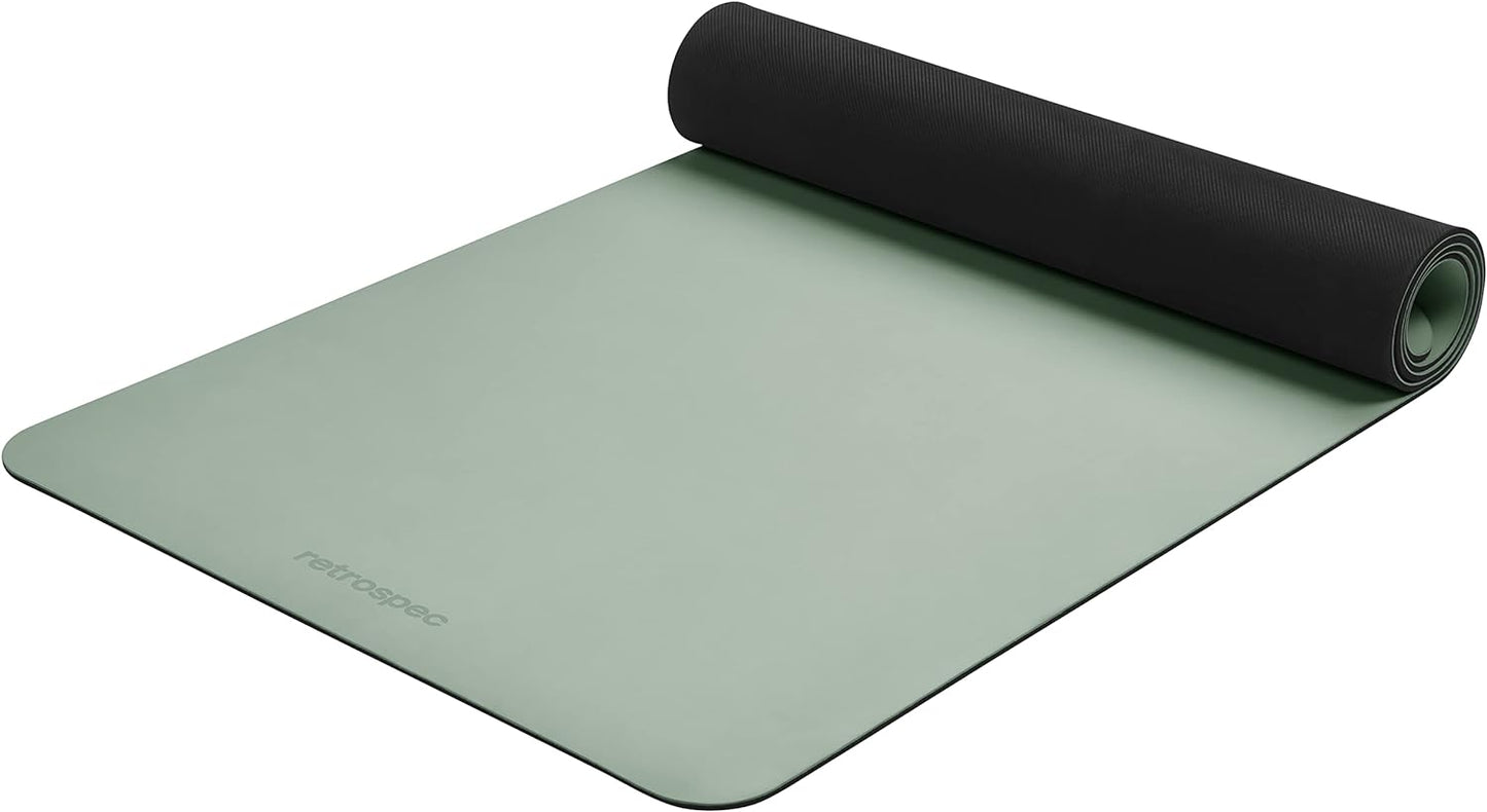 Retrospec Laguna Yoga Mat - Non-Slip & Absorbent