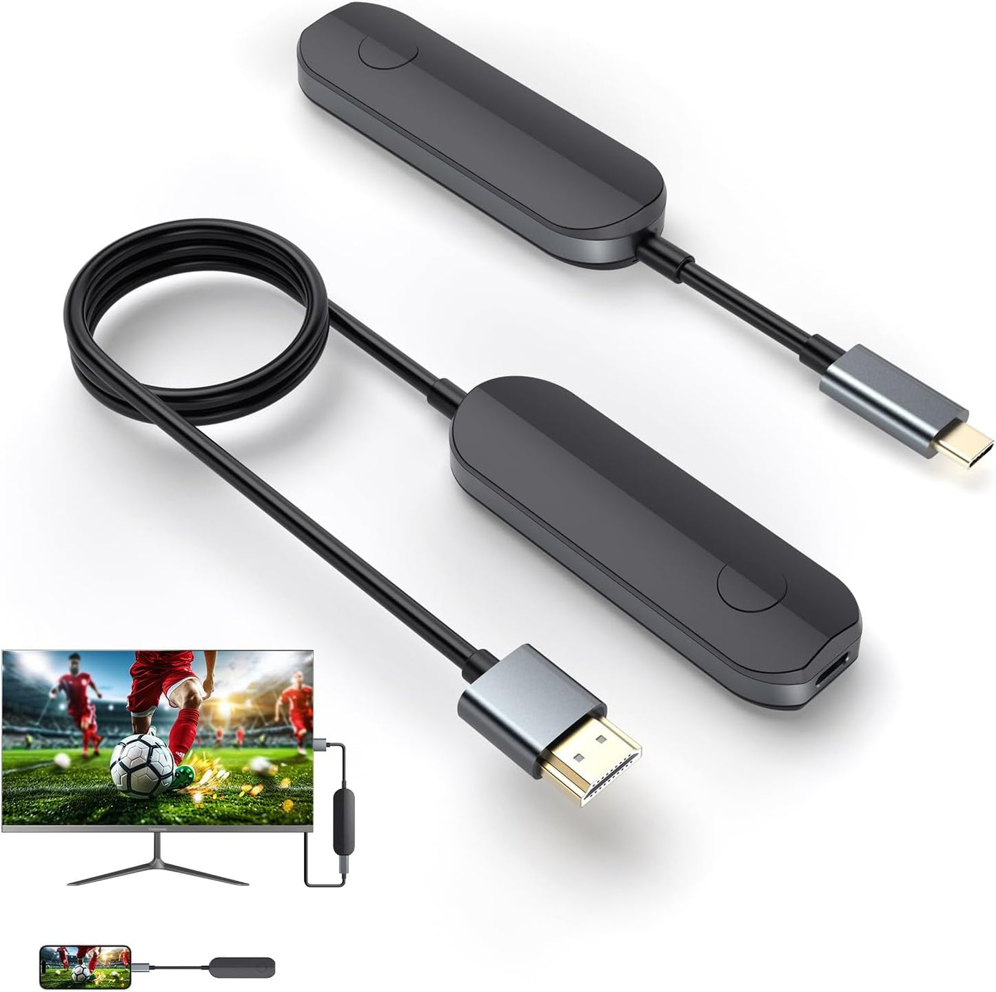 Portable 4K Wireless HDMI Extender - JUCONU