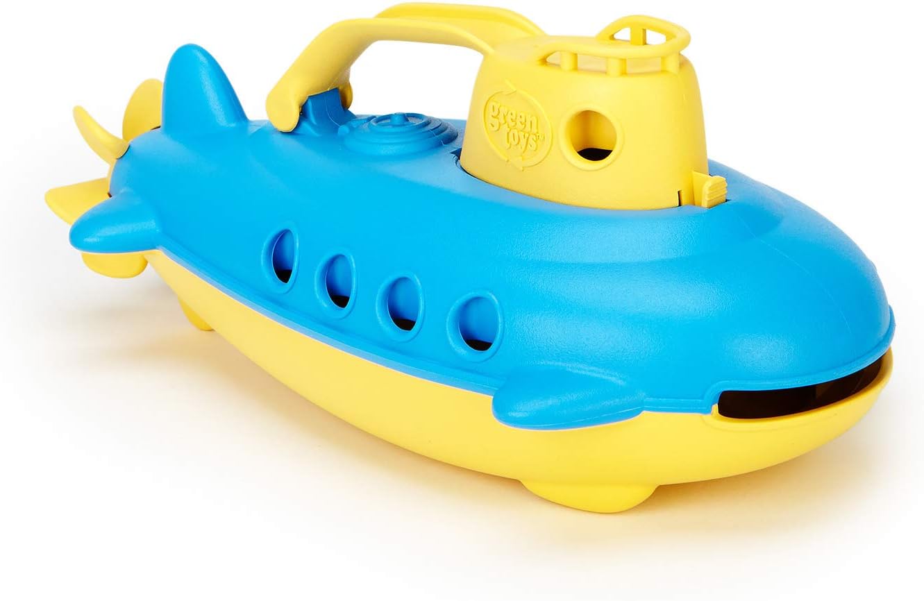 Green Toys Submarine - BPA & Phthalate-Free, Spinning Propeller