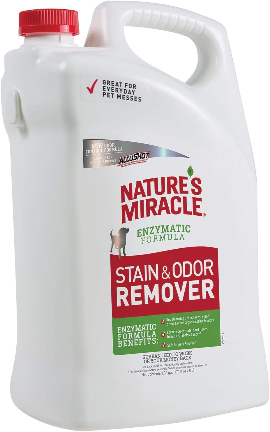 Nature's Miracle Stain and Odor Remover for Dogs - 1.33 Gal Refill