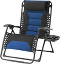 Zero Gravity Chair Oversized Folding Recliner XL - Padded Comfort