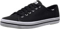 Keds Women's Kickstart Black Canvas Sneaker - Casual Comfort
