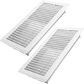 6x12 in Floor Register 2 Pack - Heavy Duty Steel Walkable Vents