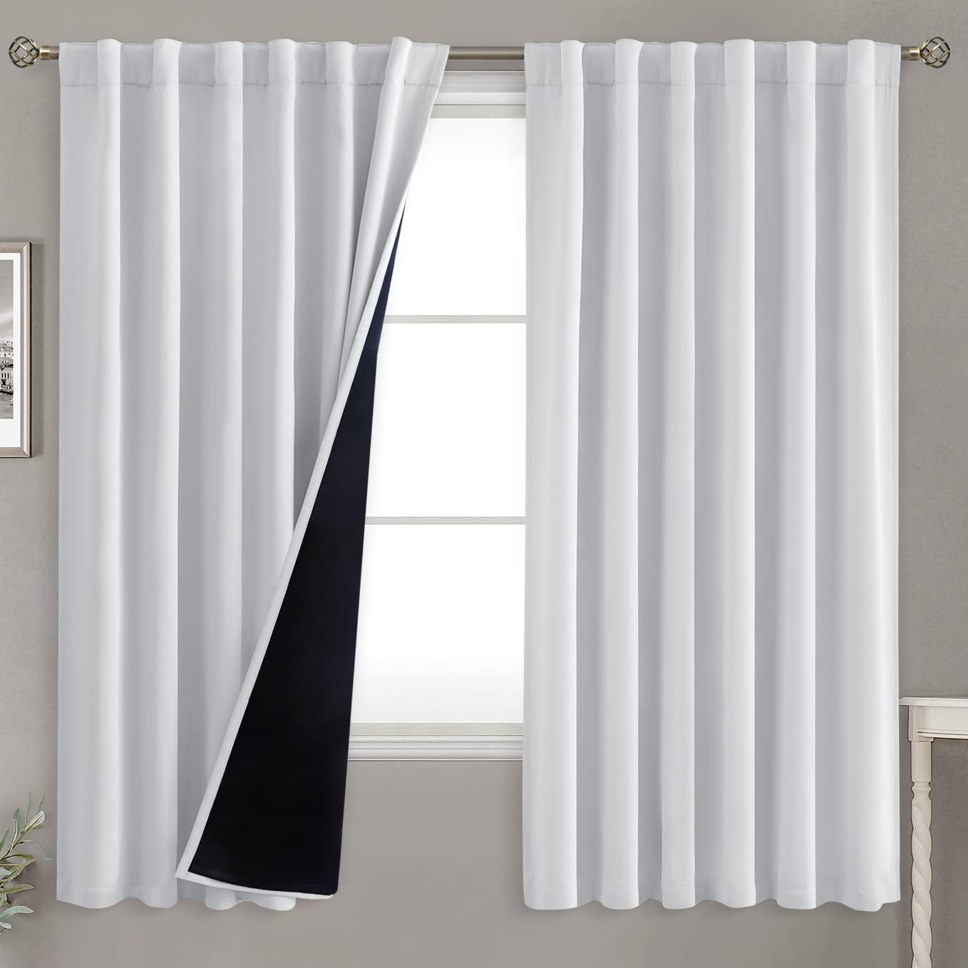 BGment Blackout Curtains for Bedroom - 100% Light Blocking