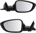 TRQ Heated Paint to Match Side Mirror Set for 2018-22 Honda Accord