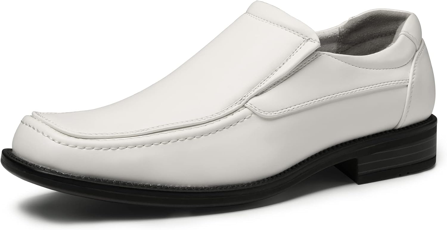 Bruno Marc Men's Goldman-02 Slip on Leather Lined Loafers
