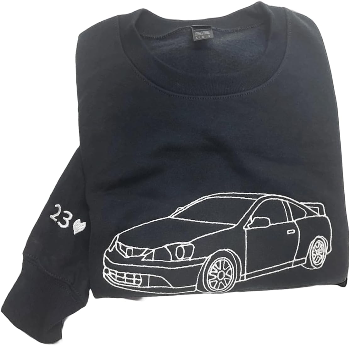 Personalized Car Outline Sweatshirt