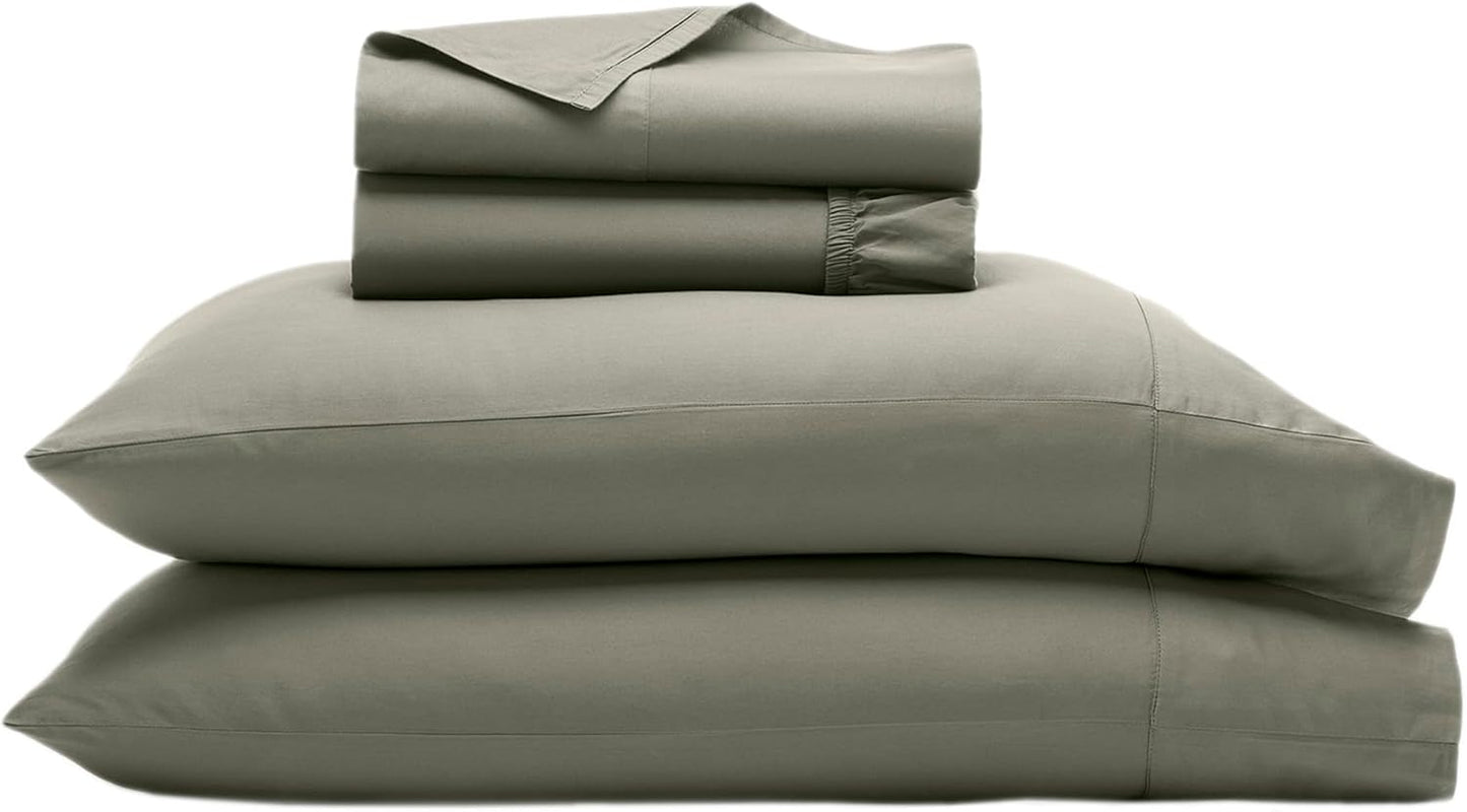 BOLL & BRANCH Signature Hemmed Sheet Set - King, Juniper Luxury