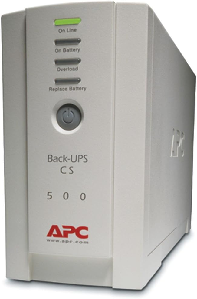 APWBK500 - Reliable APC Back-UPS CS 500VA for Home Use