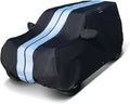Size S50 Black/Gray SUV Car Cover - Waterproof All-Weather Protection