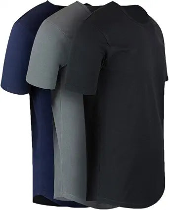Hipster Hip Hop Elong Drop Cut Mens Shirt for Stylish Dance Wear
