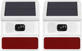 Solar Outdoor Motion Sensor Alarm with Sound and Strobe Light - Solar