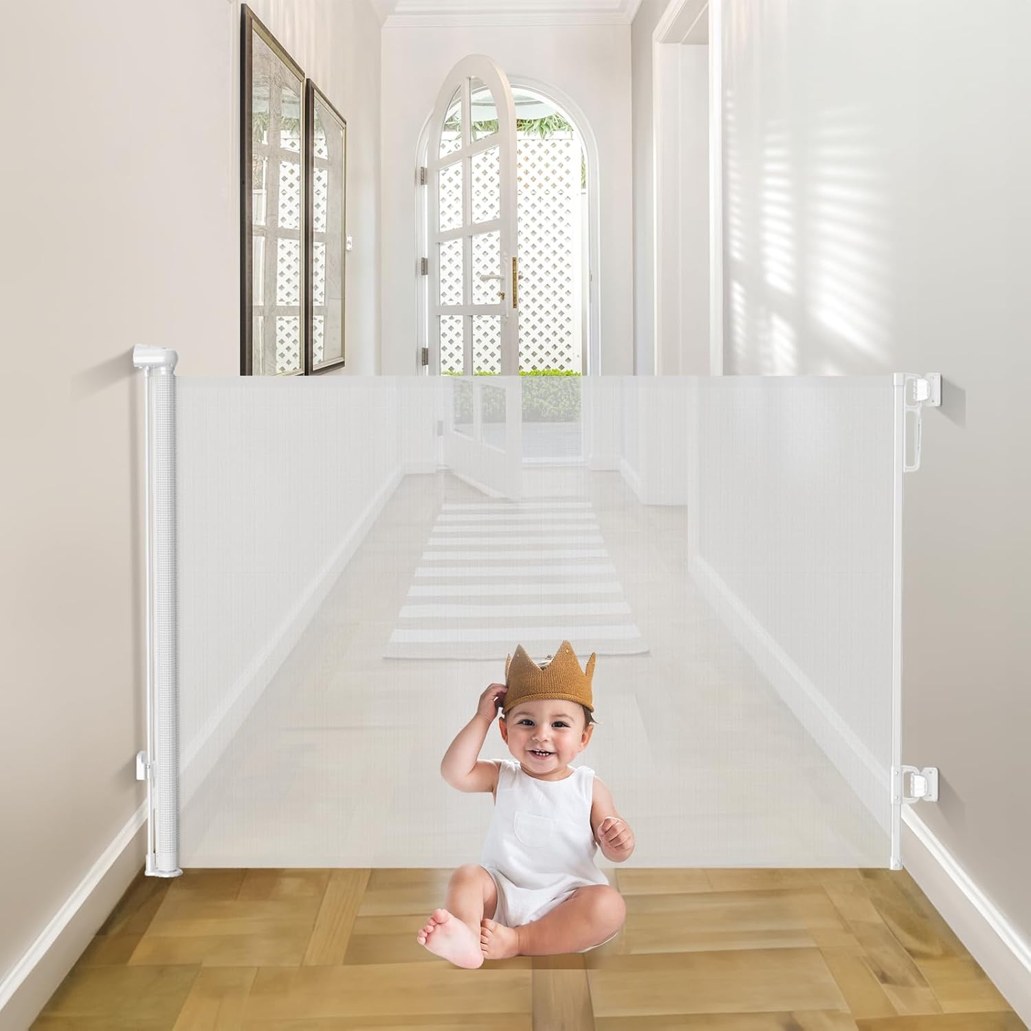 Extra Wide Babepai Baby Gates, 55 | Indoor/Outdoor Use