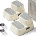 Toddler Step Stool 2 Pack for Bathroom Sink - Stable Non-Slip Steps