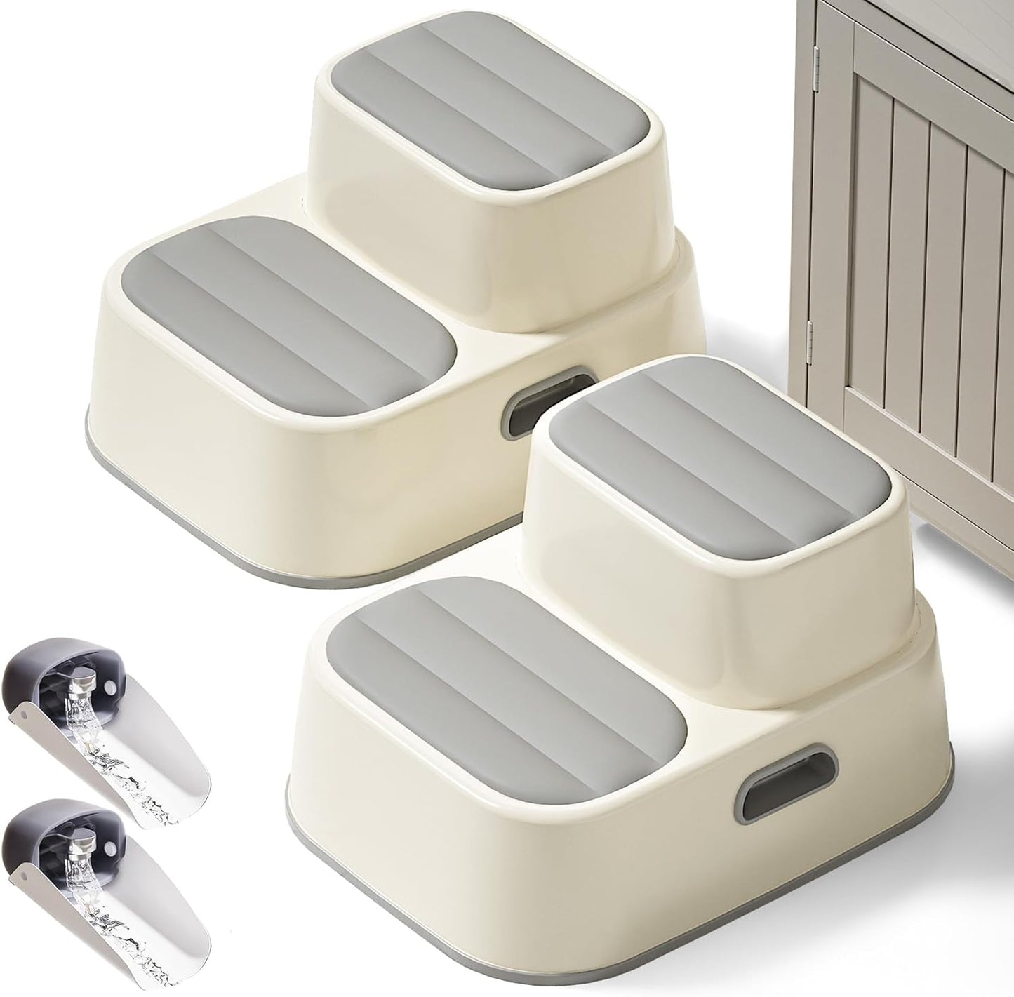 Toddler Step Stool for Bathroom Sink - Non-Slip Potty Stool