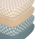 Peanutshell Baby Organic Bassinet Sheets 4-Pack - Ultra Soft Jersey