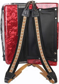 Accordion Straps Soft Padded Adjustable Leather Ends - Retro Comfort
