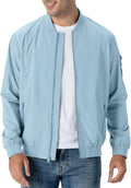 Rdruko Men's Lightweight Bomber Jacket - Windproof, Casual Fit fabric
