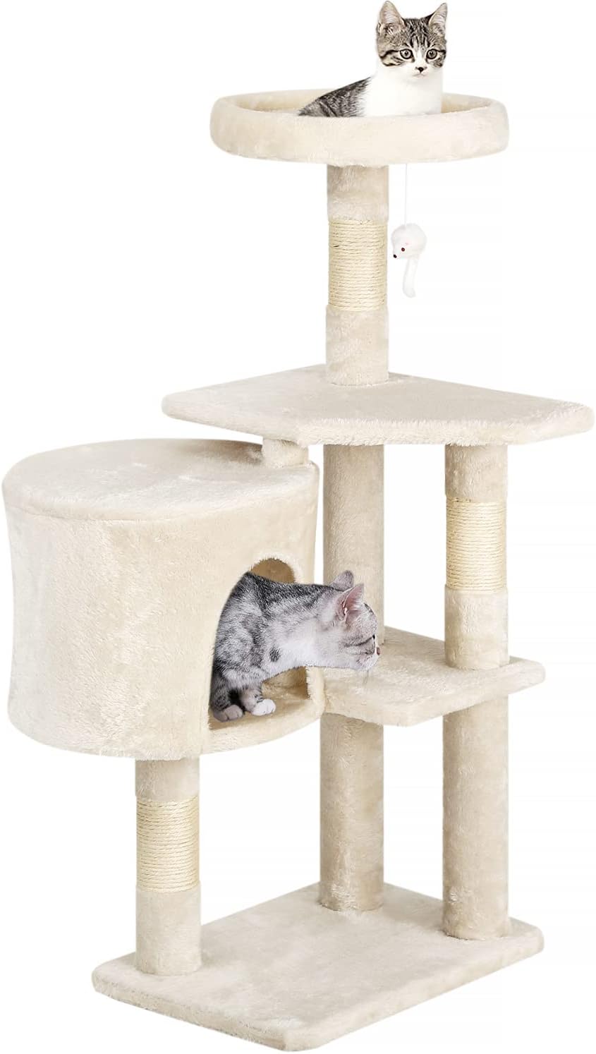 BestPet Cat Tree 36 inch Tall Scratching Toy Activity Centre
