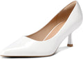 Kitten Heels for Women Low Heel Pumps 2 in Closed Toe - Comfortable