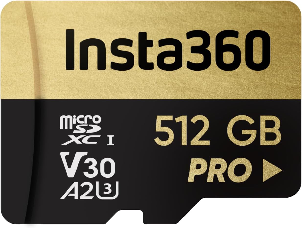 Capture Endless Moments with 512GB Insta360 Memory Card