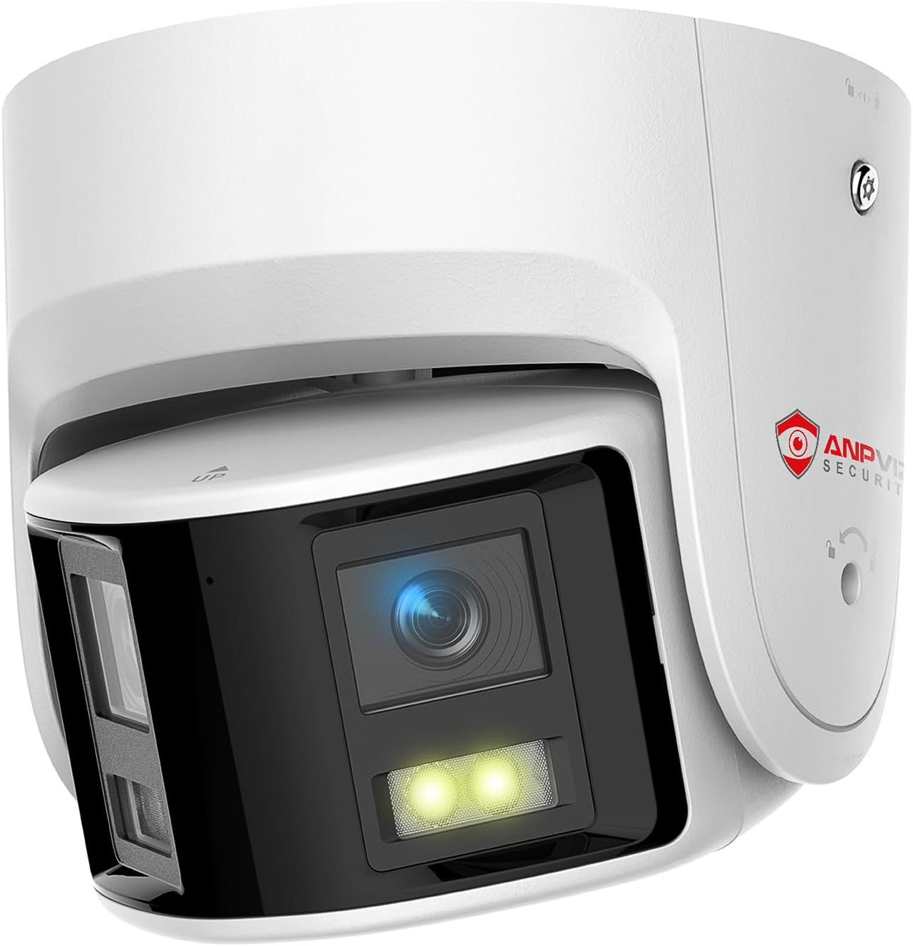Anpviz 4K PoE Dual Lens Security Camera with 180 Degree View
