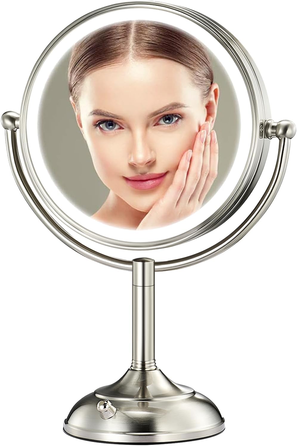 Professional 8.5 in Lighted Makeup Mirror with 10X Magnification