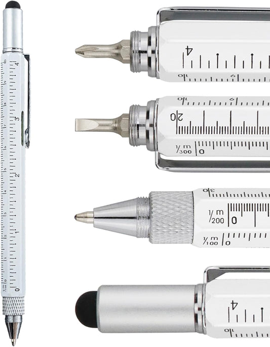 6-in-1 Stylus Pen w/ Multi Tech Tool - Precision and Versatility!