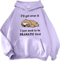 Cute Hoodies for Teen Girls Kawaii Panda Print Pullover - Casual Cute