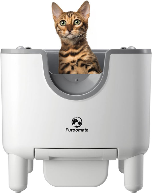 Odor-Free Automatic Cat Litter Box by Furoomatepet