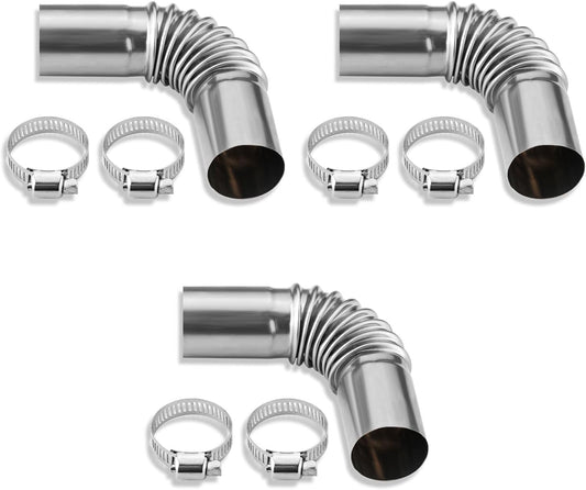 Stainless Steel Diesel Heater Exhaust Set for Webasto Eberspacher