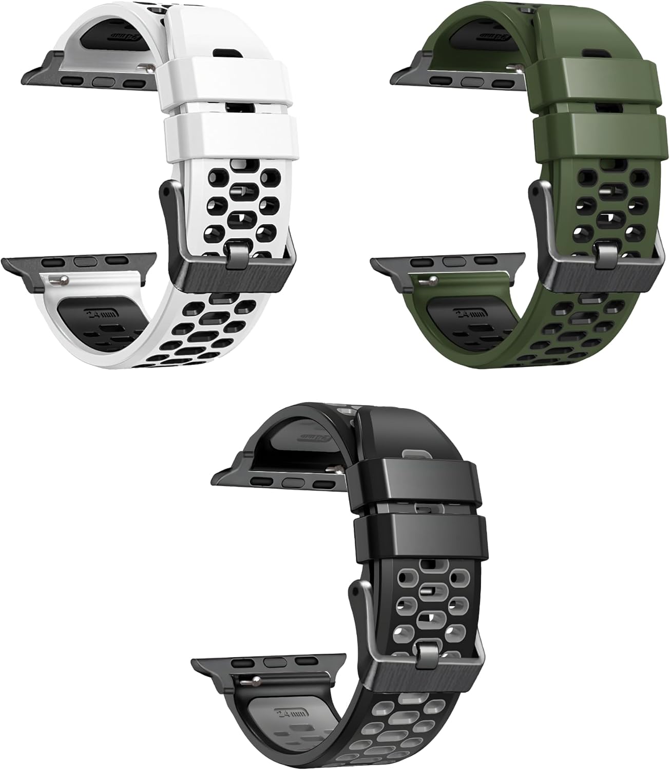 Sport Band for Apple Watch Ultra 2 and Series 4 to 9 Models