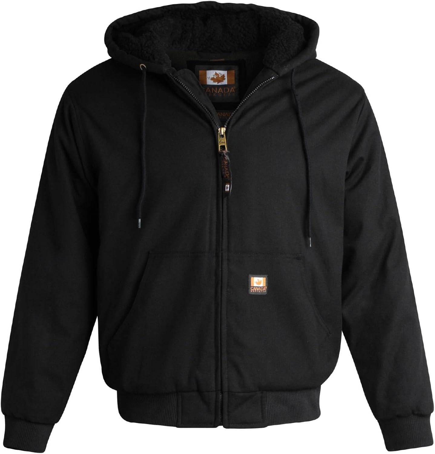 Heavyweight Men's Winter Puffer Coat - Insulated Bubble Jacket