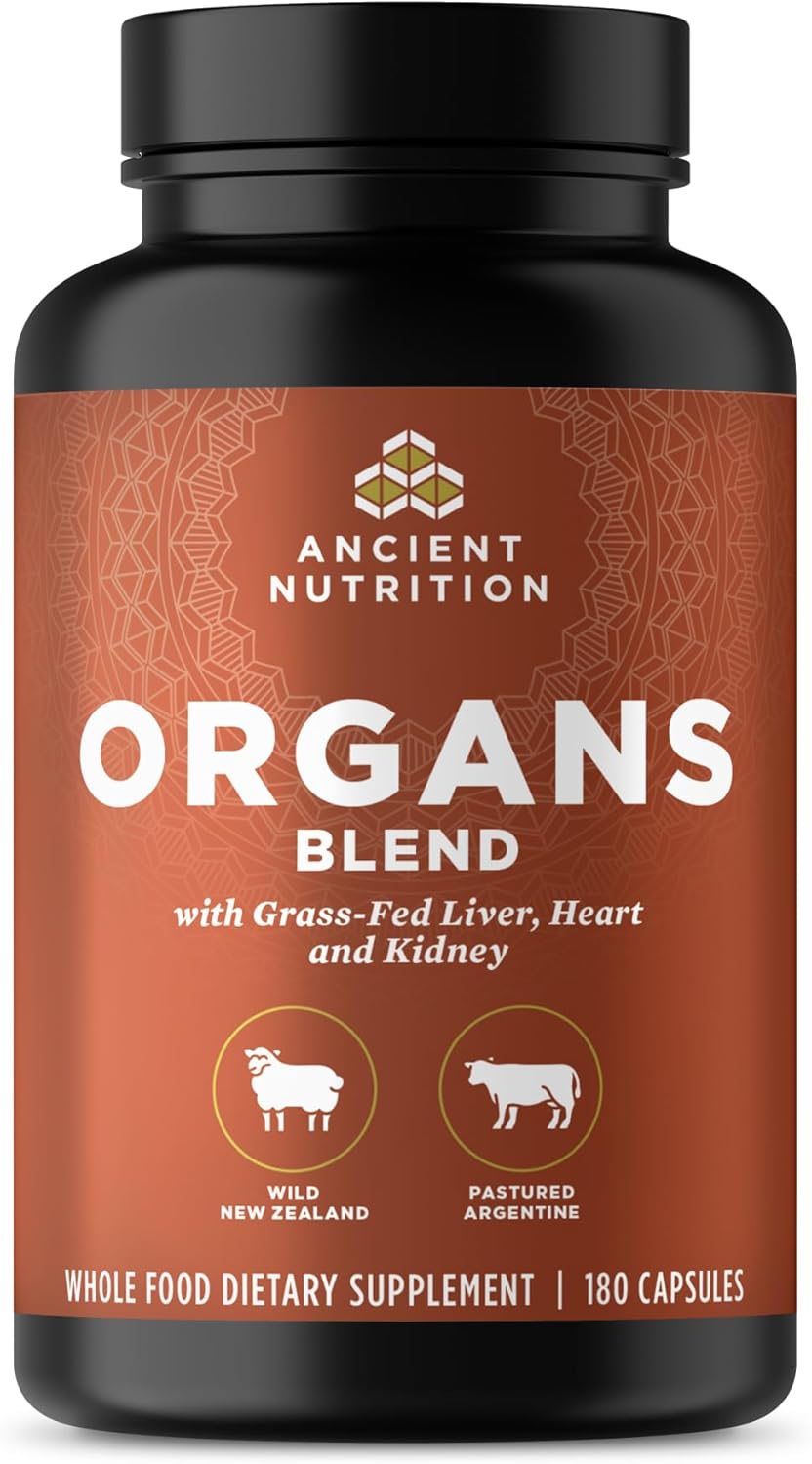 Grass-Fed Organ Complex Capsules for Immune and Cognitive Health