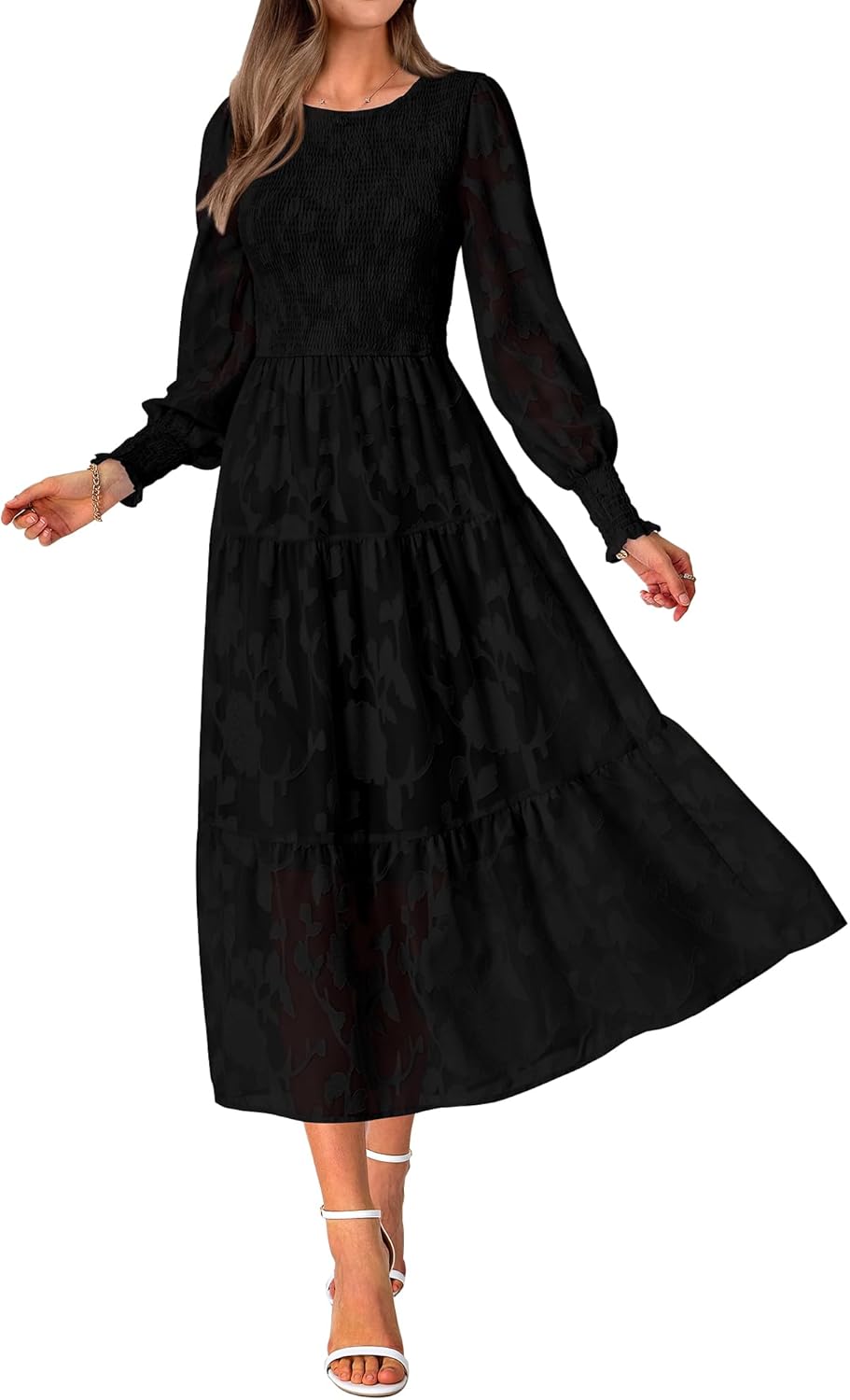 Elegant Floral Maxi Dress for Women - Perfect Wedding Guest Attire