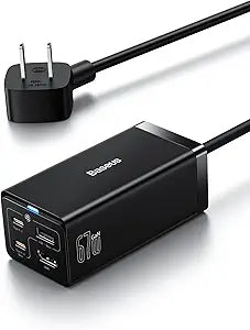 67W USB C Charger Hub for Fast Charging and Universal Use