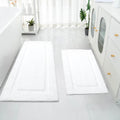 SHACOS Super Soft Bathroom Runner Rugs Set of 2 - Fluffy Absorbent