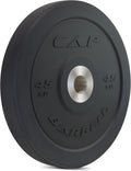 45lb Rubber Olympic Bumper Plate - Black Weight Plate
