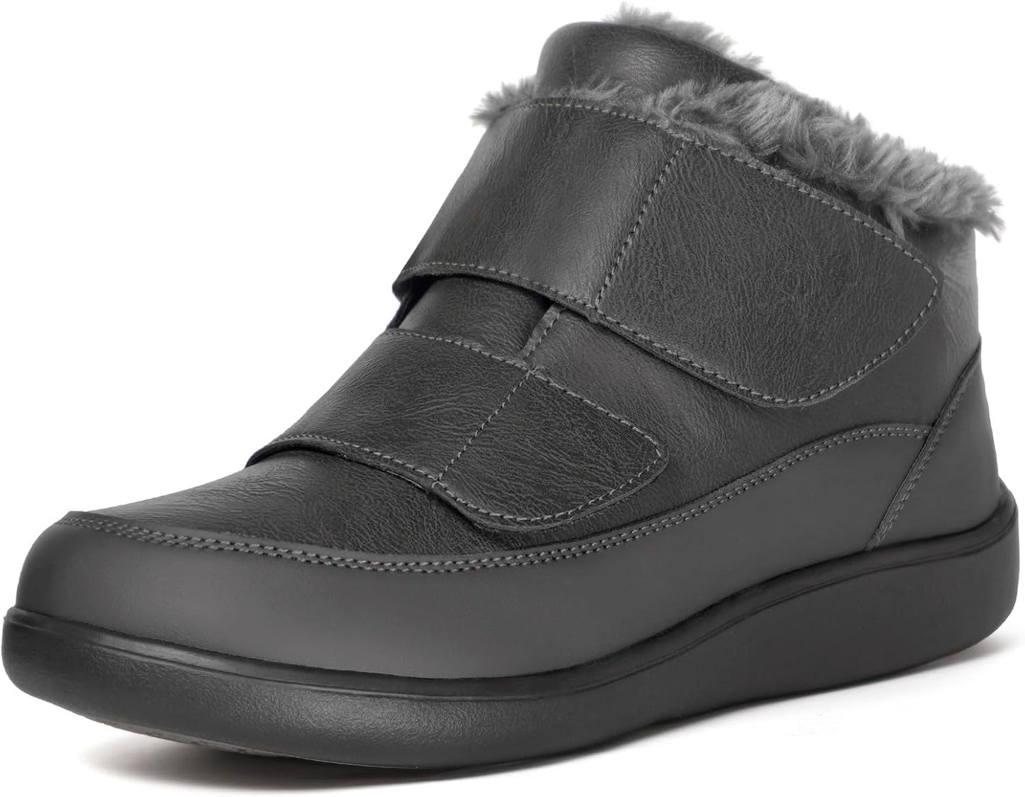 Hsyooes Diabetic Boots for Women with Adjustable Straps